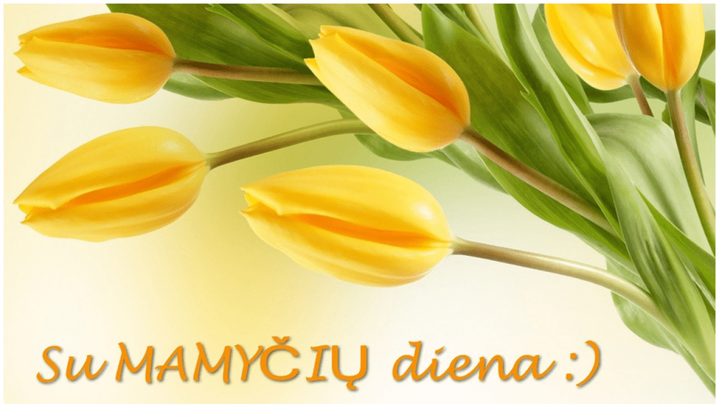 Sveikinimas mieloms Mamytėms