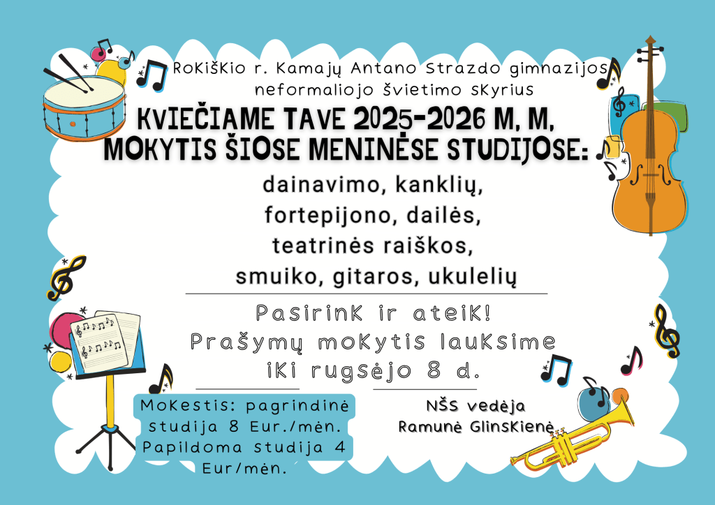 Kviečiame!