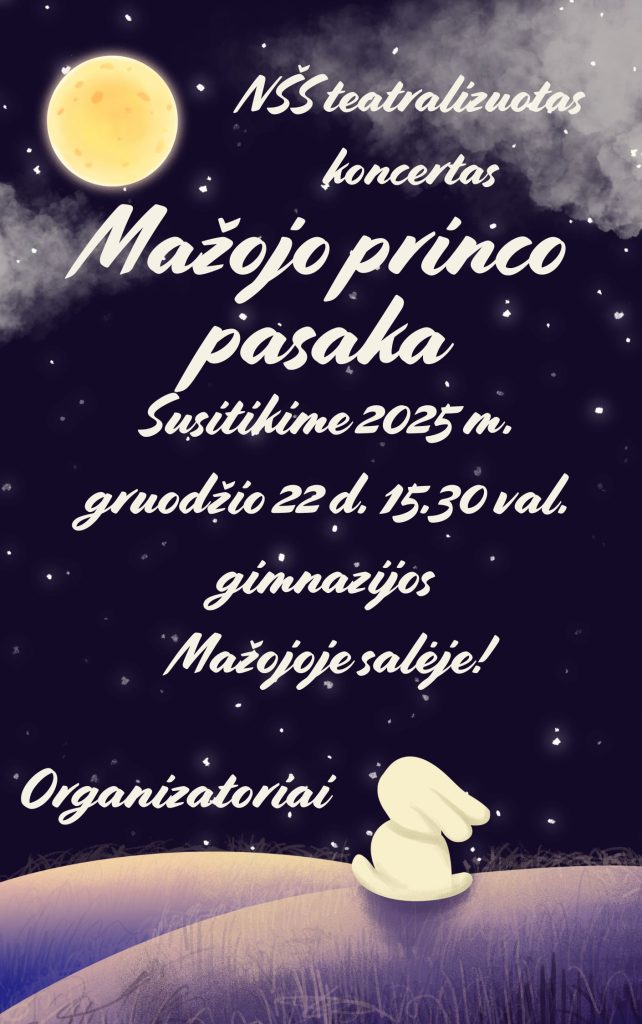 Lauksime jūsų pirmadienį, 22 d. 15:30 val.