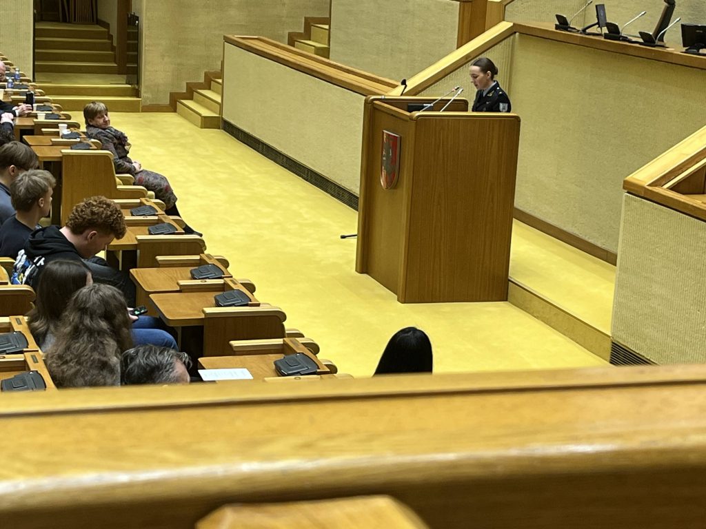 Pilietiškumo pamokos Seime