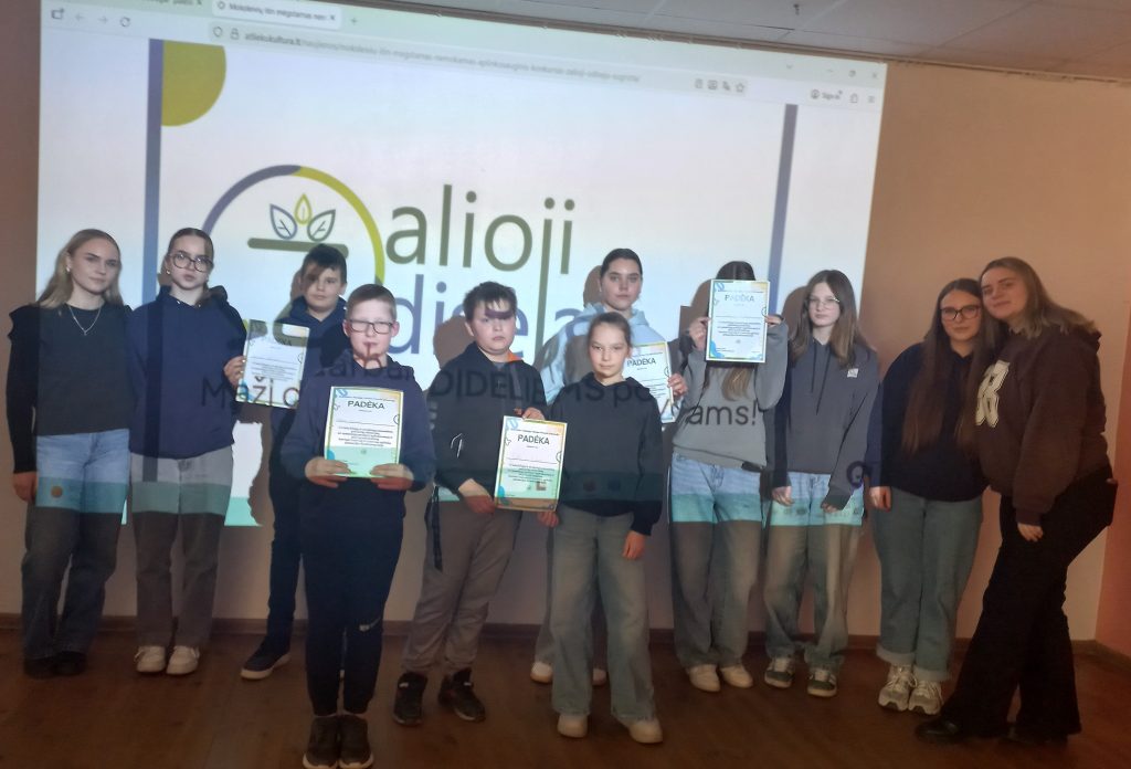 ,,Žalioji Odisėja’26“: mokomės rūšiuoti